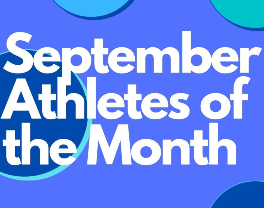 September Athletes of the Month