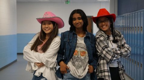Students don their country gear during spirit week, anticipating homecoming.