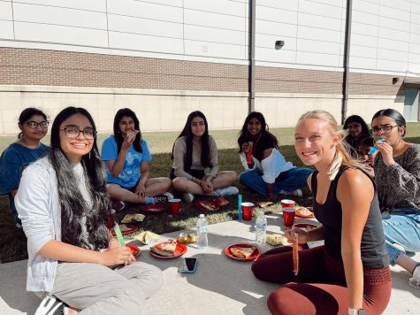 Students compete, bond, and share delicious snacks at the HOSA Hangout which concluded their Rush Week.