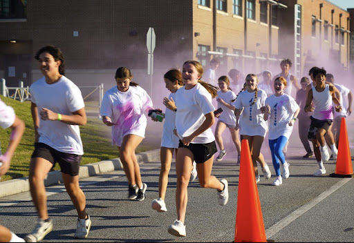 Colorful Run for Ones in Need