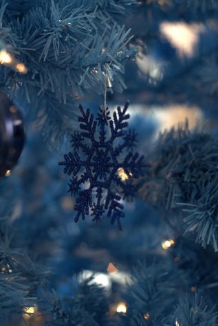 Snowflakes adorn the hallways, bringing holiday cheer as well as school spirit.