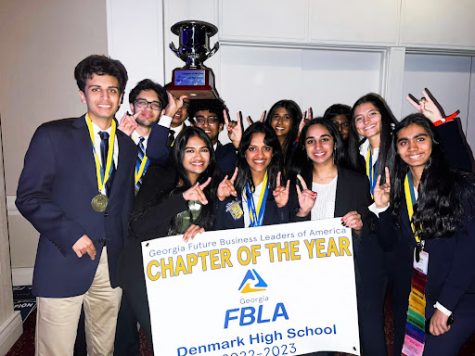 Denmark’s FBLA chapter receives Chapter of the Year for 2022-2023.