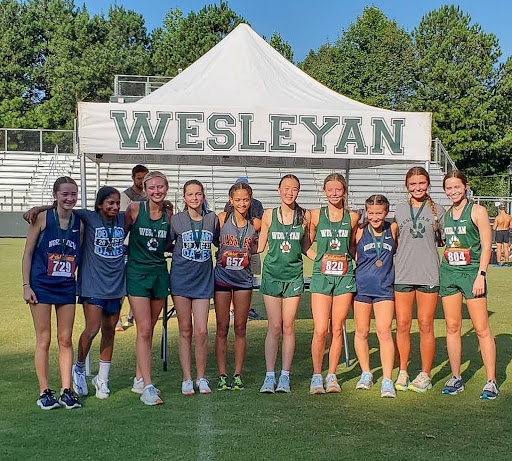 Reagan Hilyer finishes 6th at Wesleyan