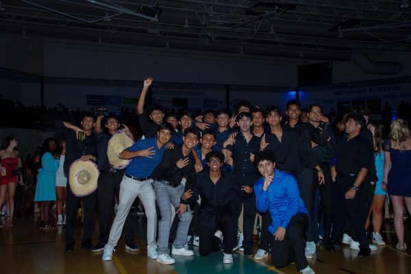 Students group picture during an eventful dance!