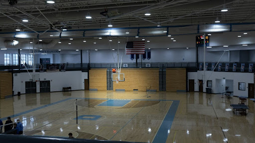 Denmark High School gym where basketball practices and games are held!
