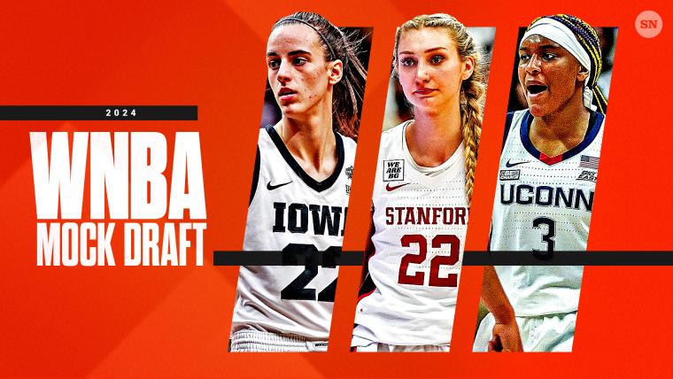 Caitlin Clark, Cameron Brink, and Aaliyah Edwards lined up as top picks in the Mock Draft.