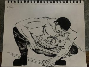 "3 Sword Style," a sketch